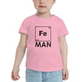 thumbnail image 2 of Iron Science Fe Periodic Table Cute Toddler T-Shirts for Boys Girls (Pink, Youth XL), 2 of 5