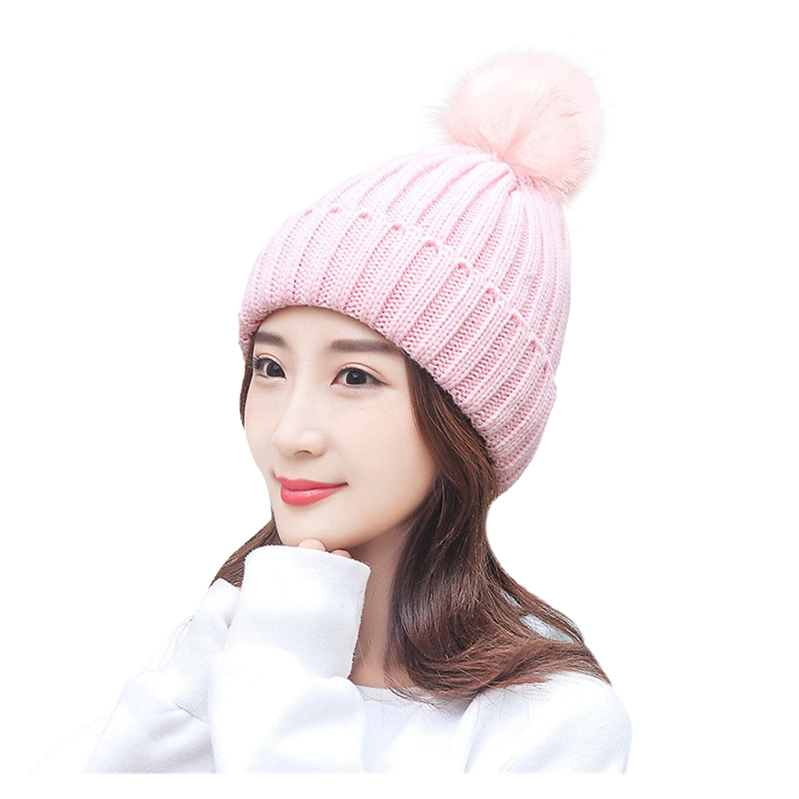 TAIAOJING Winter Beanie Hats for Men Women Women Hats Cap Soft Hat