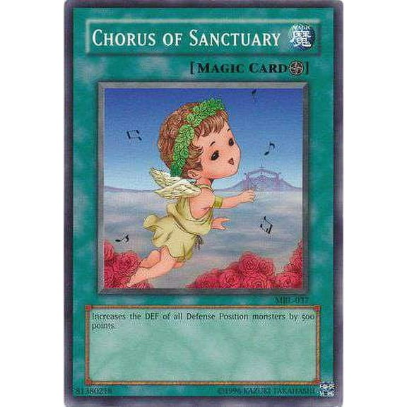YuGiOh Magic Ruler Common Chorus of Sanctuary MRL-037