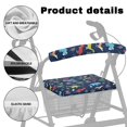 thumbnail image 5 of HELLHERO Dinosaur Rollator Seat Cover Breathable for Seniors Men Women Removable Seat Back Cover for Senior, 5 of 7