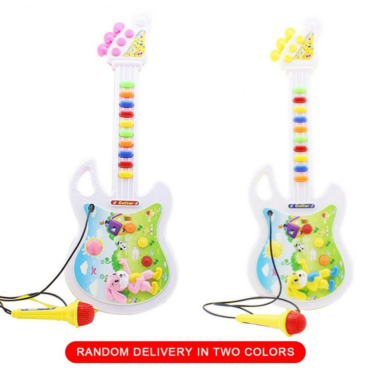 Big Save!Music Electric Guitar Toy for Kids, 3 4 5 Year Old Girls