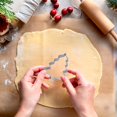 thumbnail image 4 of Juego de cortadores de galletas EANINNO Christmas, 6 unidades, acero inoxidable, 4 of 9