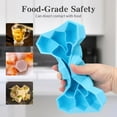 thumbnail image 6 of Ice Cube Tray, Easy-Release Silicone Large Ice Moulds with Removeable LidsPerfect for Chilled DrinksFreezer, Baby Food, Whiskey and Cocktail, LFGB Certified, 6 of 11