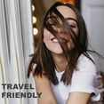 thumbnail image 6 of Evalectric Deep Purple Pro Classic Styler Negative Ion Ceramic Hair Flat Iron, 6 of 6