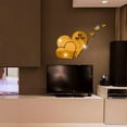 Clearance! JKLOP Wall Sticker Heart Mirror Wall Stickers HeartShape