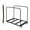 2 Levers, variant on Heavy Duty Mobile Table Cart, 1500 lbs Capacity, Folding Table Trolley with 5" Swivel Wheels, for Garage, Warehouse, Event, Holds Up to 10 Tables