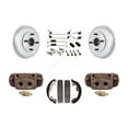 thumbnail image 1 of Transit Auto Rear Coated Brake Drum Shoes Spring and Cylinders Kit for Car 2005-2007 Ford Focus Wheel Bearing Included KGN-100110, 1 of 11