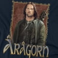 thumbnail image 3 of Lord Of The Rings Aragorn Kids T Shirt (X-Large) for Youth Toddler Boys and Girls, Navy, 3 of 5