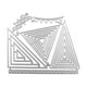 thumbnail image 1 of Ounissouiy Troqueles de corte de Metal reutilizables para manualidades, acero al carbono resistente al óxido y a los impactos, económicos Herramientas de estampado Tipo 1, 1 of 6