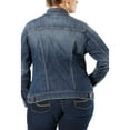 thumbnail image 3 of Levi Strauss Signature Women's Plus Size Denim Trucker Jacket, 3 of 3