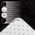 thumbnail image 2 of Softlife Soft Rug for Living Room Fluffy Rugs For Dorm Room Cute Plush carpet For Bedroom,9' x 12',Black, 2 of 7