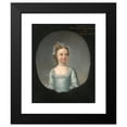 thumbnail image 2 of Henry Pickering 20x24 Black Modern Framed Museum Art Print Titled - Portrait of Barbara Repington when a Girl (D. 1775) (1755), 2 of 5