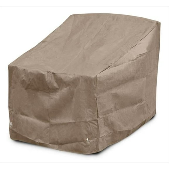 III Deep Seating High-Back Lounge Chair Cover, Taupe - 39 W x 33 D x 38 H in.