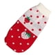 thumbnail image 3 of Suéter Para Gato, Ropa Para Mascotas, Cuello Alto, Puños Ajustados, 2 Patas, Cálido, Elegante, Patrón De Fresa Para Fiesta De Navidad, 3 of 8