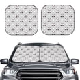 thumbnail image 2 of Vsdgher Panda Bear Print Car Windshield Sun Shade, Reflective Sunshade Window Sunshade Sun Visor Protector Fit for Cars,Trucks,SUVs-Large, 2 of 6