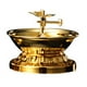 thumbnail image 2 of Candelabro de ghee, candelabro, suministros para altar budista, templos, taza dorada, mantequilla EstiloB, 2 of 9