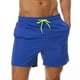 thumbnail image 1 of Sonducket Pantalones cortos de playa de verano para hombre, pantalones cortos de secado rápido para correr, gimnasio, Fitness, entrenamiento Prendas para la parte inferior del cuerpo Azul oscuro 2XL, 1 of 1