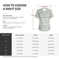 thumbnail image 4 of Yiaed Retro Snake Print Women's T Shirt V-Neck Short Sleeve Shirt Casual Breathable Tee Summer Tops-3X-Large, 4 of 5