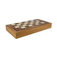 thumbnail image 5 of Worldwise Imports 26274A White Pistachio Cluster Decoupage Backgammon Set, 5 of 7