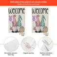 thumbnail image 4 of SPXUBZ Easter Garden Flag Gnomes 12×18 Inch Double Sided Welcome Egg Outside Vertical Holiday Yard, 4 of 7
