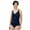 Navy, variant on Aquashape Solid Wrap Tankini Top Female