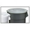 CONTINENTAL COMMERCIAL Huskee 3201YW Receptacle Lid, 32 gal, Plastic, Yellow, For: Huskee 3200 Container