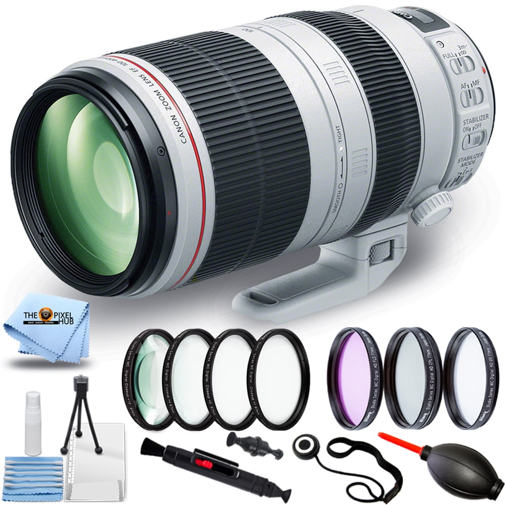 Canon EF 100-400mm F/4.5-5.6L IS II USM DSLR Camera Lens with Zoom