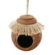 thumbnail image 2 of Nido de loro de cáscara de coco, hábitat de escondite, decoración, juguete para pájaros y animales pequeños Colgante, 2 of 9