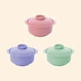 thumbnail image 3 of Kitchen Instant Noodles Bowl with Lid Japanese Style Students Noodle Soup Rice Ramen Bowl Tableware, 3 of 9