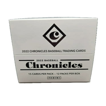 MLB Panini 2022 Chronicles Baseball Trading Card FAT PACK Box (12 Packs)