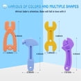 thumbnail image 5 of Juguetes para bebés de 0 a 6 meses, paquete de 4 de grado alimenticio, silicona sin BPA para bebés, juguetes para masticar para recién nacidos, niños y niñas, chupar y morder, 5 of 5