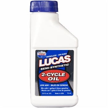 Lucas 2-cycle semi-synthetic oil 2.6 oz