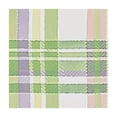 thumbnail image 4 of HAOXIT  Rectangle Fabric Tablecloth, Spring Fiona Plaid, Indoor Outdoor Stain and Wrinkle Resistant Fabric Table Cloth, Fun Pastel Plaid 52*52, 4 of 8