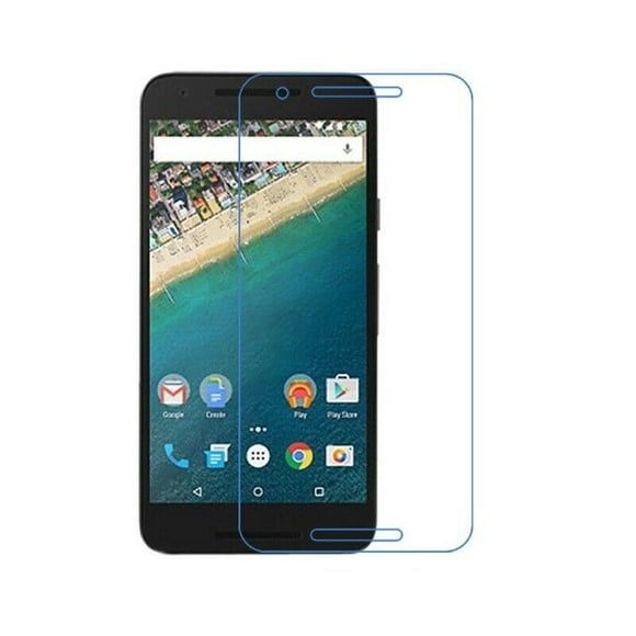[2 Packs] PST Premium Tempered Glass Screen Protector for Google Nexus 5X