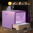 thumbnail image 1 of Cat Box Super Large Fully Enclosed Easy Clean Sterilized Deodorizing Cat Toilet Supplies Pet Supplies Arenero Gato Cerrado ShopWise Round, 1 of 13