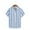 Style 16, variant on GERsome Mens Hawaiian Shirts Short Sleeve Casual Button Down Striped Summer Tropical Beach Vacation Shirts S-3XL