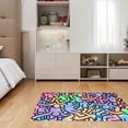 thumbnail image 3 of LaModaHome Non-Slip Rug Home Decoration Washable Mat Child Stain Resistant Living Room Kitchen Carpet - Size: 6,6X2,6ft(200X80cm), 3 of 5
