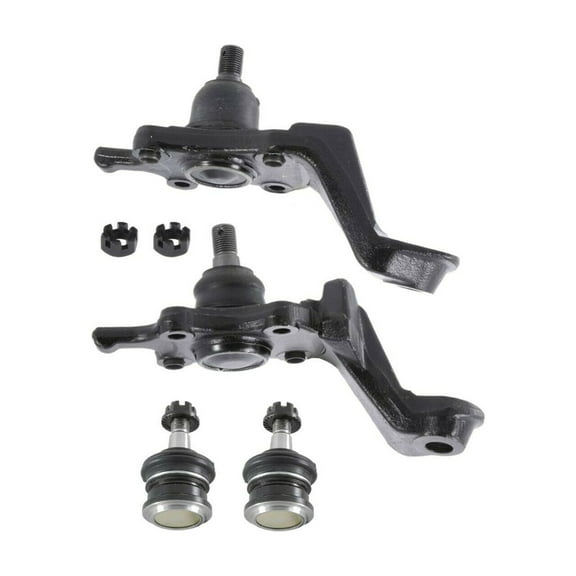 4 Pc Suspension Front Left Right Upper Lower Ball Joints Kit for 4WD Models Fits select: 1995-2004 TOYOTA TACOMA