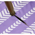 thumbnail image 4 of Vargottam Indoor/OutdoorRoundTablecloth 58 InchTablecloth with Umbrella Hole & Zip- Waterproof TableCloth TableCovers for Backyard Table -Lavender, 4 of 7