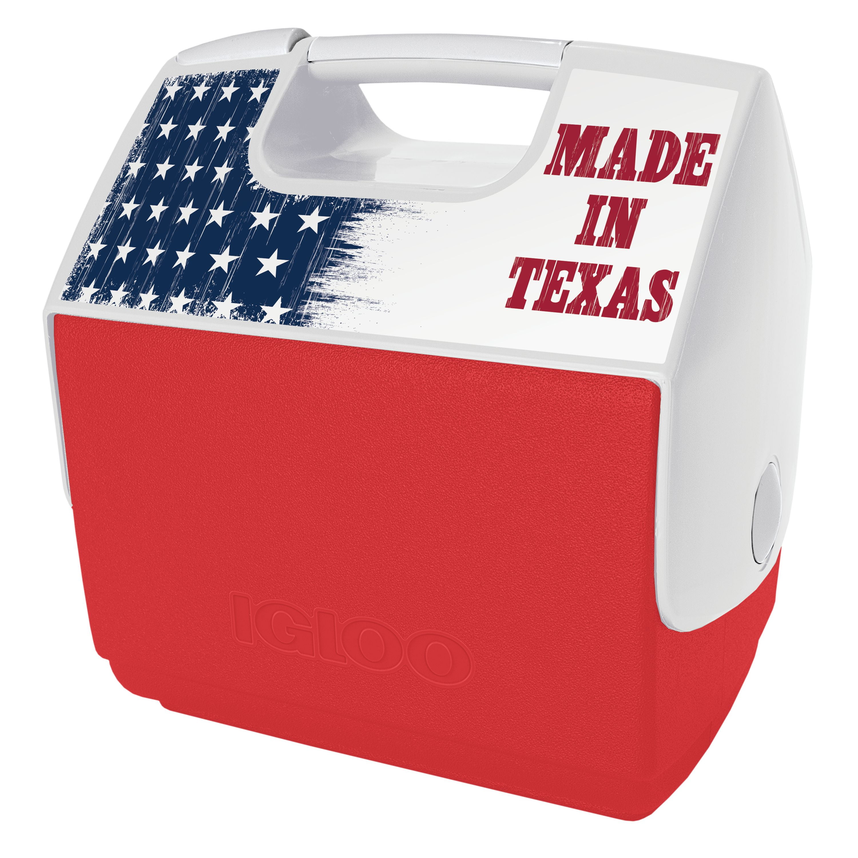 Igloo Playmate Elite 16 qt. Texas Edition Personal Cooler Red