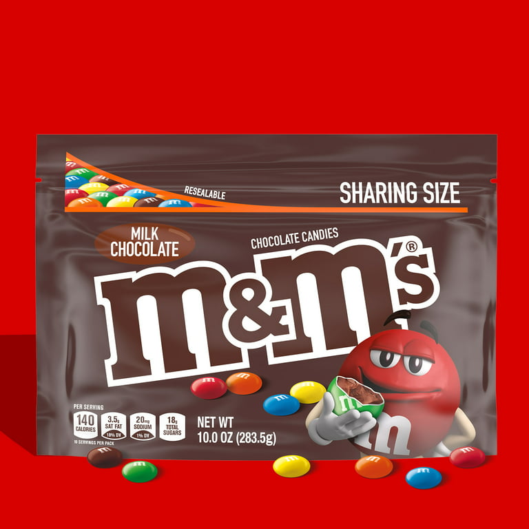 M&M's Peanut Mix Chocolate Candy Sharing Size Bag, 8.3 oz - Metro