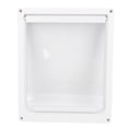 thumbnail image 1 of Porte pour Chien Automatique, Étanche Facile à Installer Design Silencieux Rabat Transparent en Silicone Porte d'Entrée pour Animaux Intérieur et Extérieur, 1 of 7