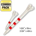 thumbnail image 3 of CHL-Zarma FLYtee My Hite Pack Combo 2-3/4 Pouces - Blanc avec Rayures Rouges, 3 of 4