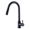 thumbnail image 1 of Sensor Kitchen Faucets Infrared Sensor Touchless One-Handle Pulldown Kitchen 304 Stainless Faucet,Adjustable Hot and Cold Water, 1/2 Universal Thread, 1 of 5