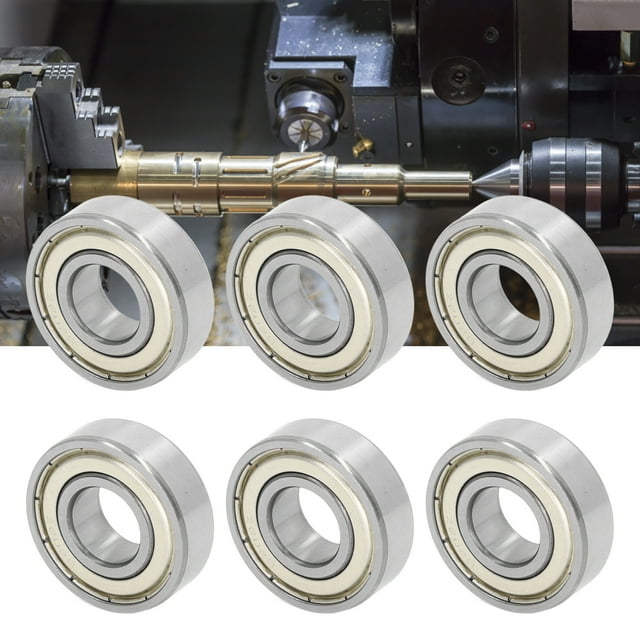 Ccdes Roulement à Billes Radial, Roulement à Billes 10pcs 6202Z Rainure Profonde de Haute Précision Roulements à Rouleaux Miniatures de Direction Radiale pour Réducteur, Roulement