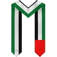thumbnail image 2 of United Arab Emirates Flag Cool Graduation Stole Shawl Sash Honor For Study Aboard International Students, 2 of 9