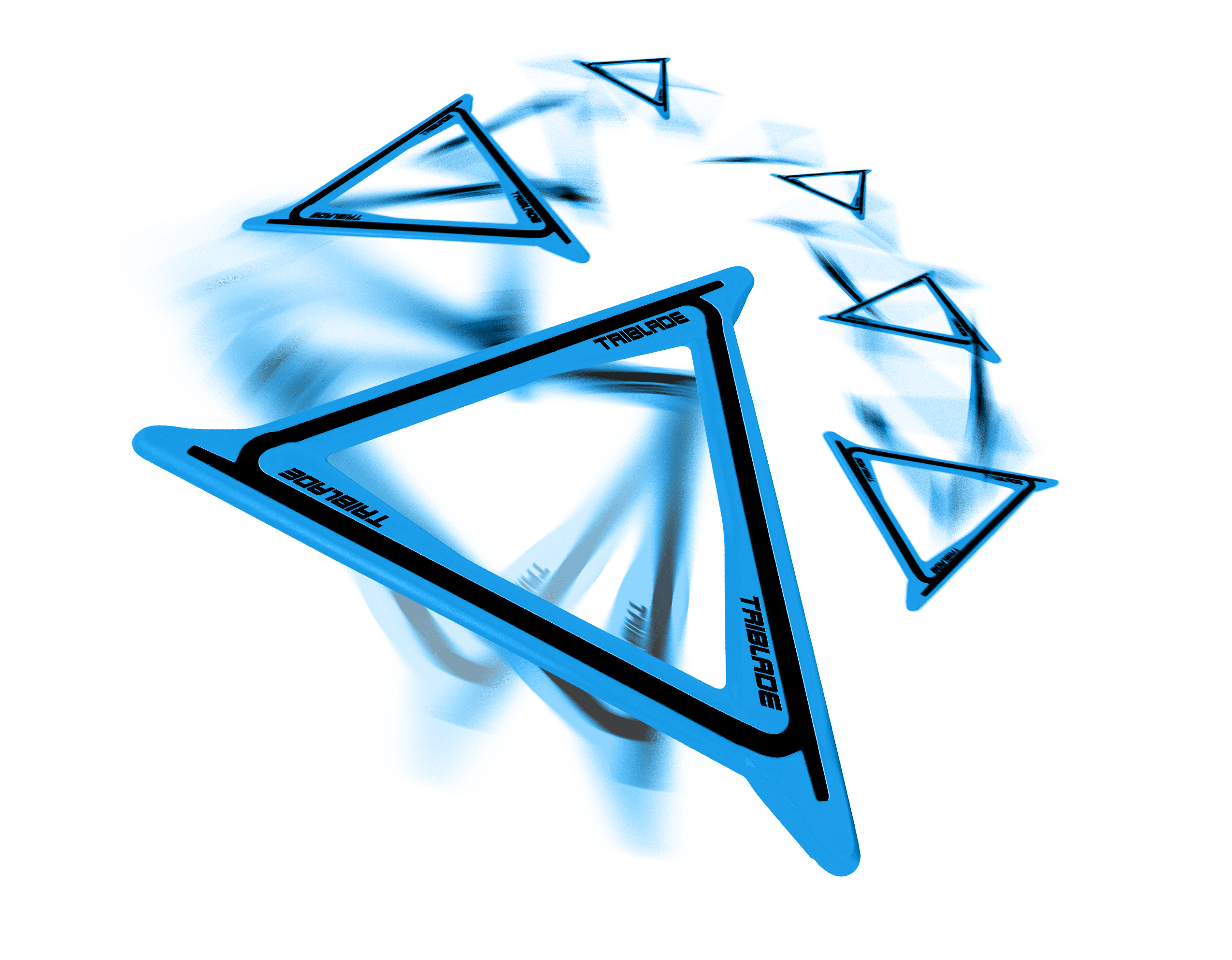 Goliath Sports Aeroflyt Triblade Blue