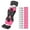 B, variant on Dual-Ended Razor Scraper Tool with 10 Metal & 10 Blades for Decal Sticker Label Caulk Removal - Glass, Window, Car
