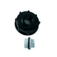 thumbnail image 1 of Eigraketly Adaptador de válvula de barriles de agua IBC, herramienta de conexión de manguera de reemplazo de riego de jardinería profesional Materiales de construcción 0.78 pulgadas, 1 of 6