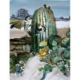 thumbnail image 1 of Cactus Flowers Flag Garden Size, 1 of 1